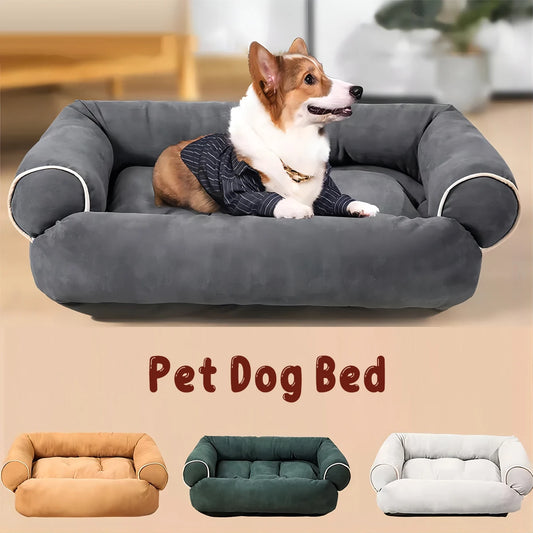Dog Cat Bed Mat Square Kennel Medium Small Dog Thickened Warm Sofa Bed Cushion Dog Sleep Bed House Pet Bed Supplies Dropshipping